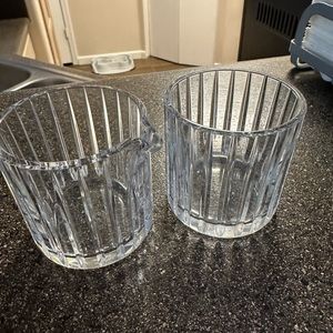 Baccarat Harmonie Sugar Bowl and Creamer